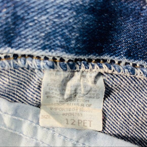 Vintage Lee Mom Hi Waist Jeans  Sz 12 P 31” waist - Picture 6 of 6